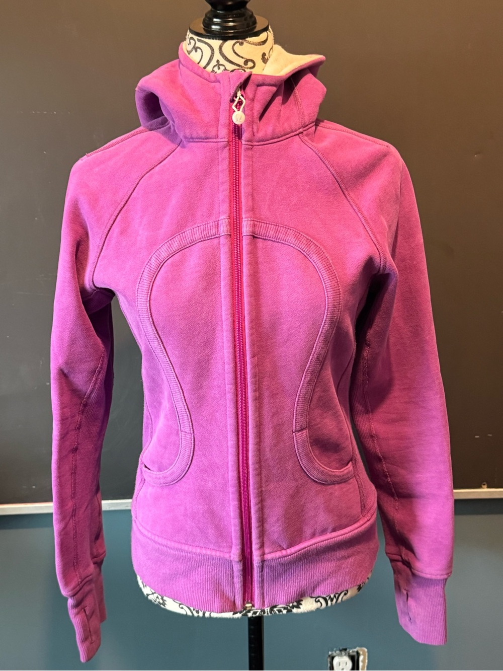 lululemon athletica Women's Purple Hooded Zip Jacket